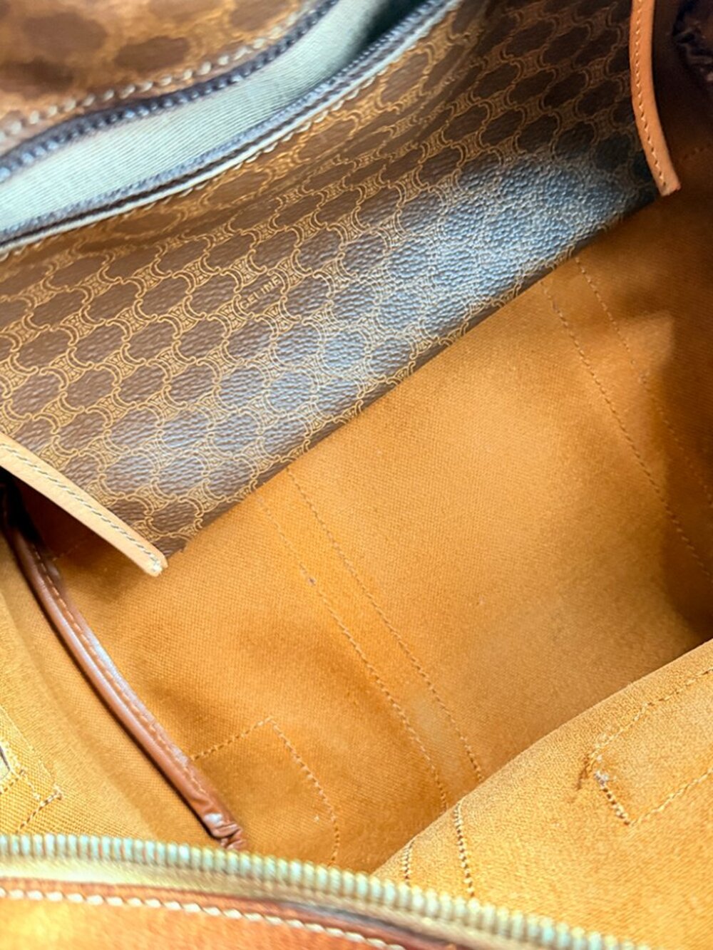 Celine Vintage Top Handle Bag - Picture 5 of 14